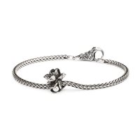 Charm Trollbeads Donna Fiori di nascita in Argento Perla TAGBE-00032 - TAGBE-00032